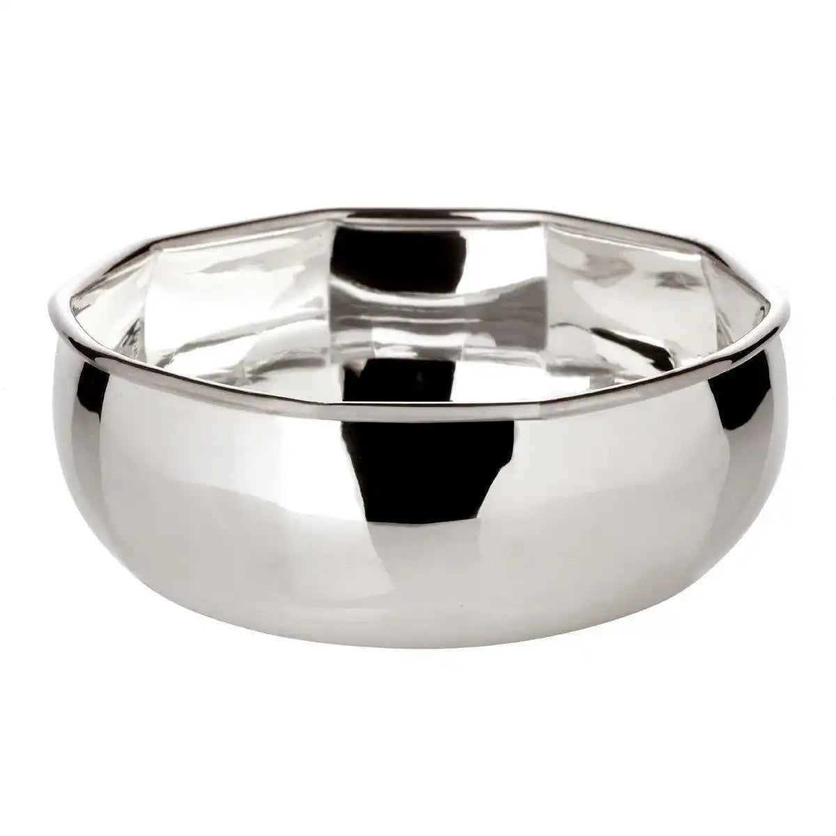 Schale Dekoschale Servierschale Ten, 10-eckig, schwerversilbert, 14 cm - HomeDesign Knaus