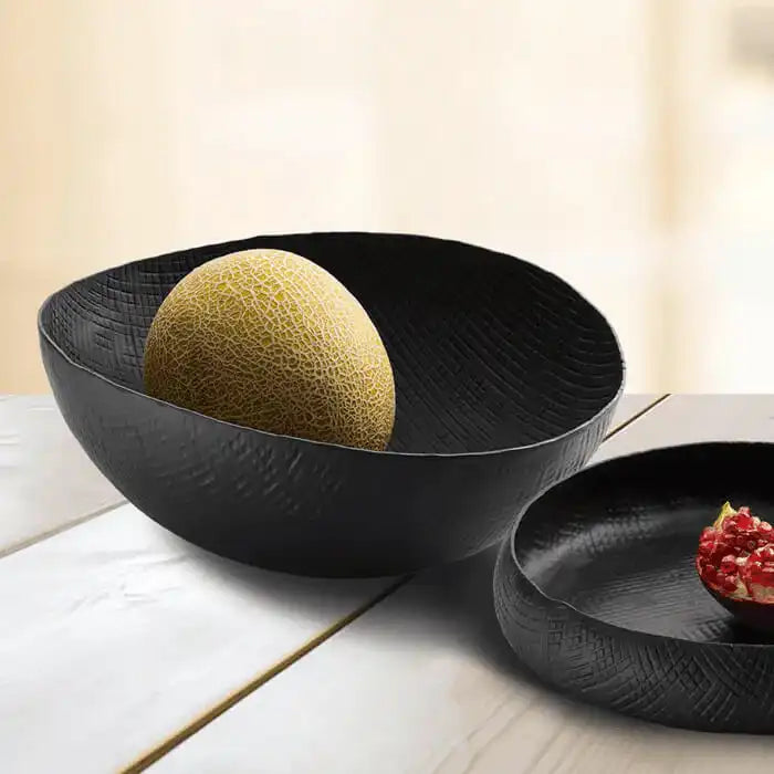 Schale Obstschale Dekoschale Aluminium Pulverbeschichtet - HomeDesign Knaus