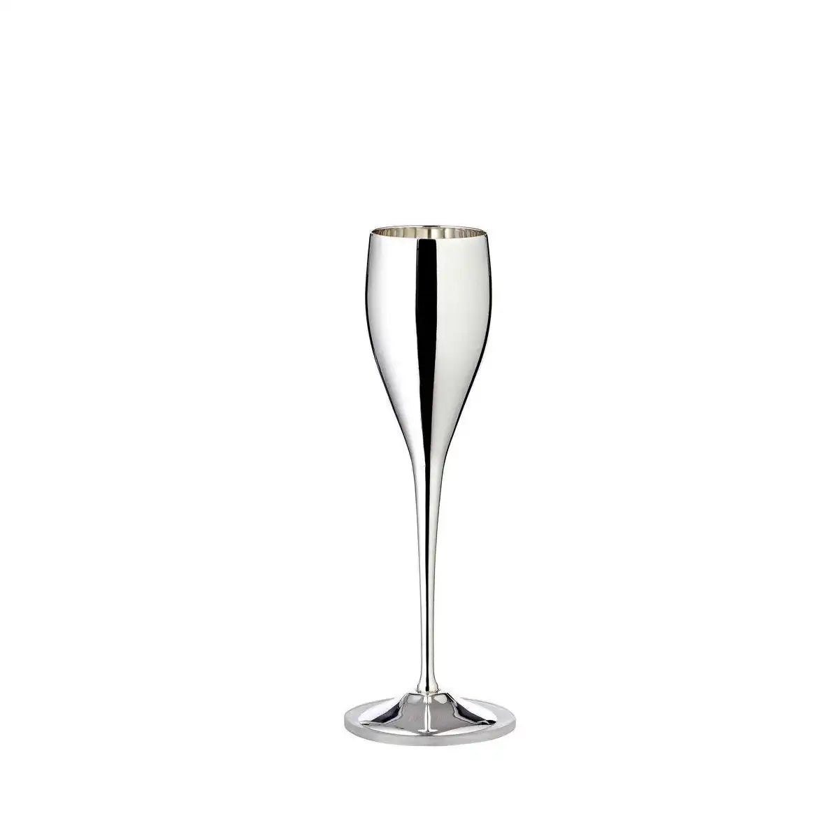 Sektkelch Sektglas Dodo, edel versilbert, Höhe 23 cm 200 ml - HomeDesign Knaus