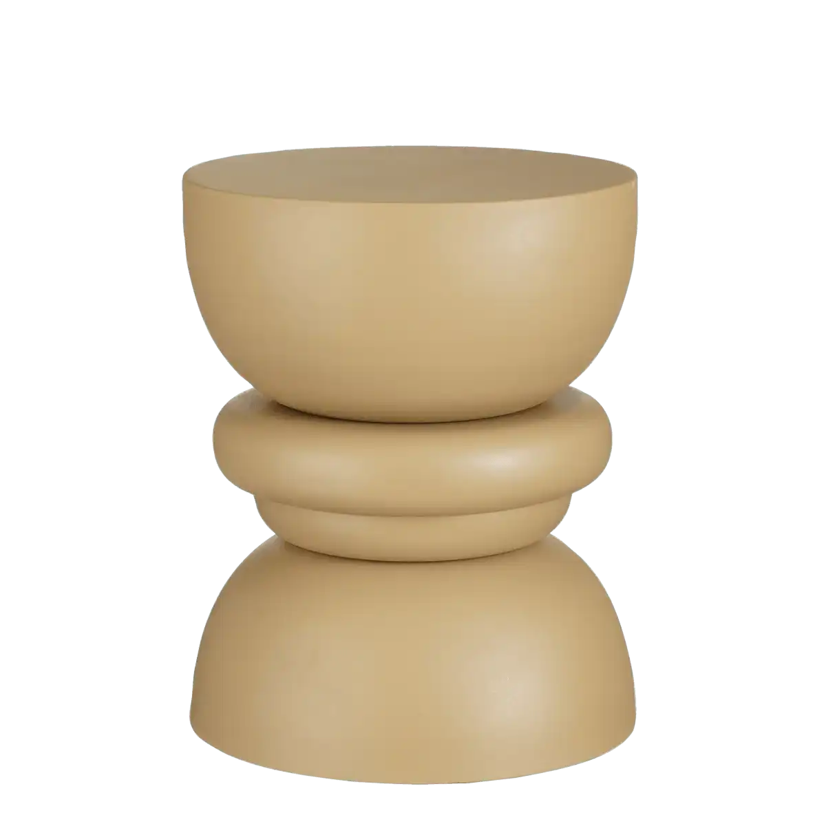 Stian Beistelltisch beige – H40xT32cm - HomeDesign Knaus