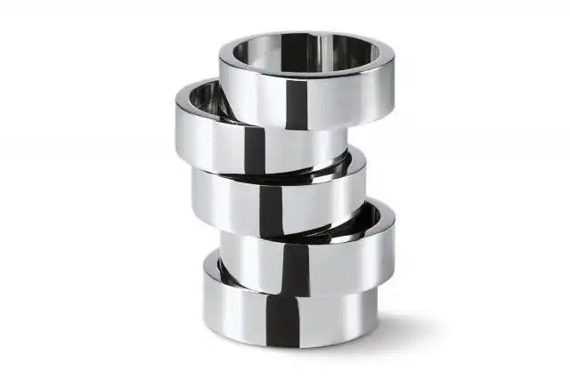 Stifthalter organizer Nickel hochglanzpoliert Unikat - HomeDesign Knaus
