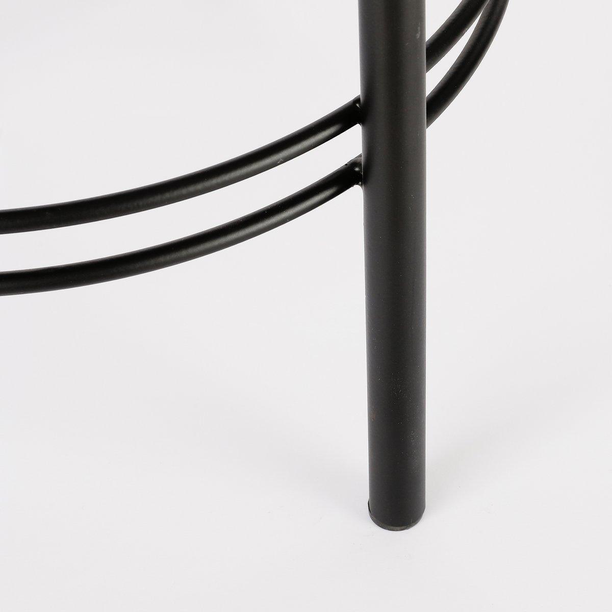 Sverre Blumentopf auf Ständer – H81 x Ø27 cm – Metall – Gold, Schwarz - HomeDesign Knaus