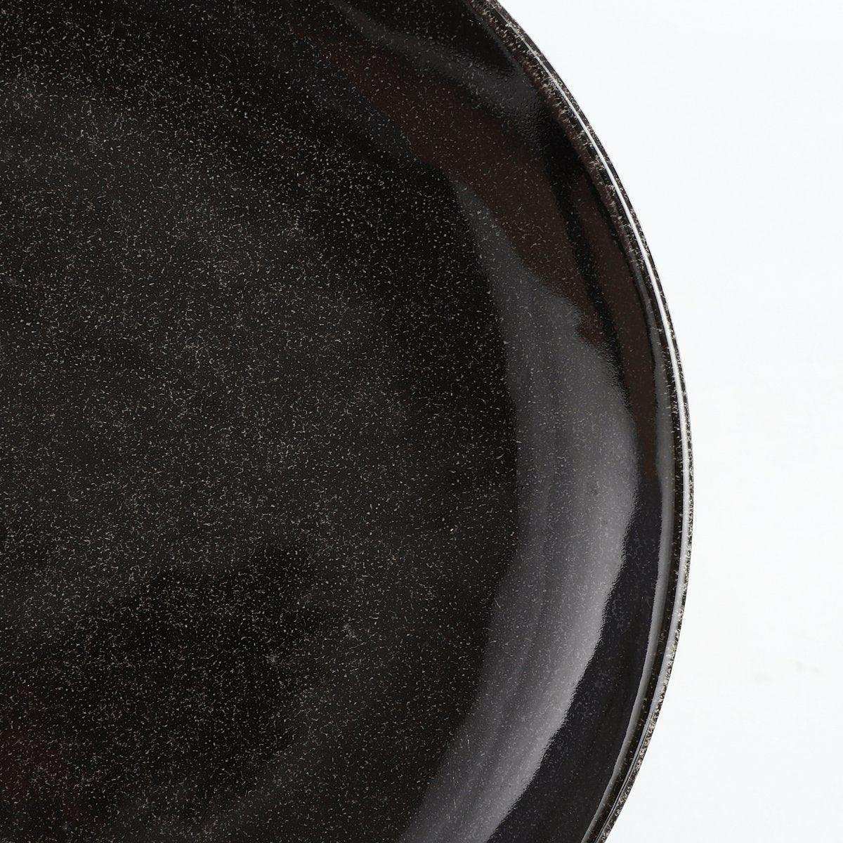 Tabo Service-Set für 4 Personen - Schwarz - HomeDesign Knaus