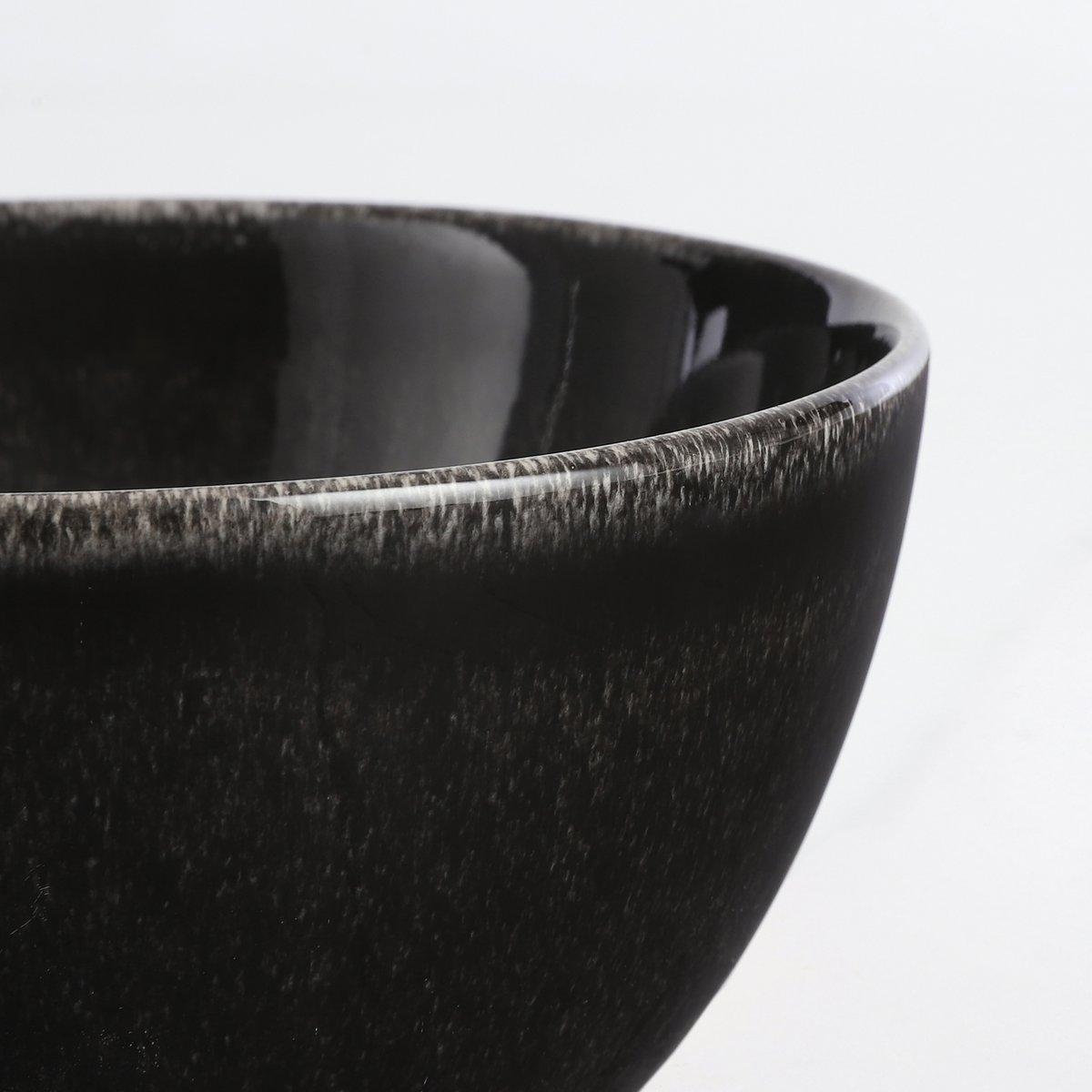 Tabo Service-Set für 4 Personen - Schwarz - HomeDesign Knaus
