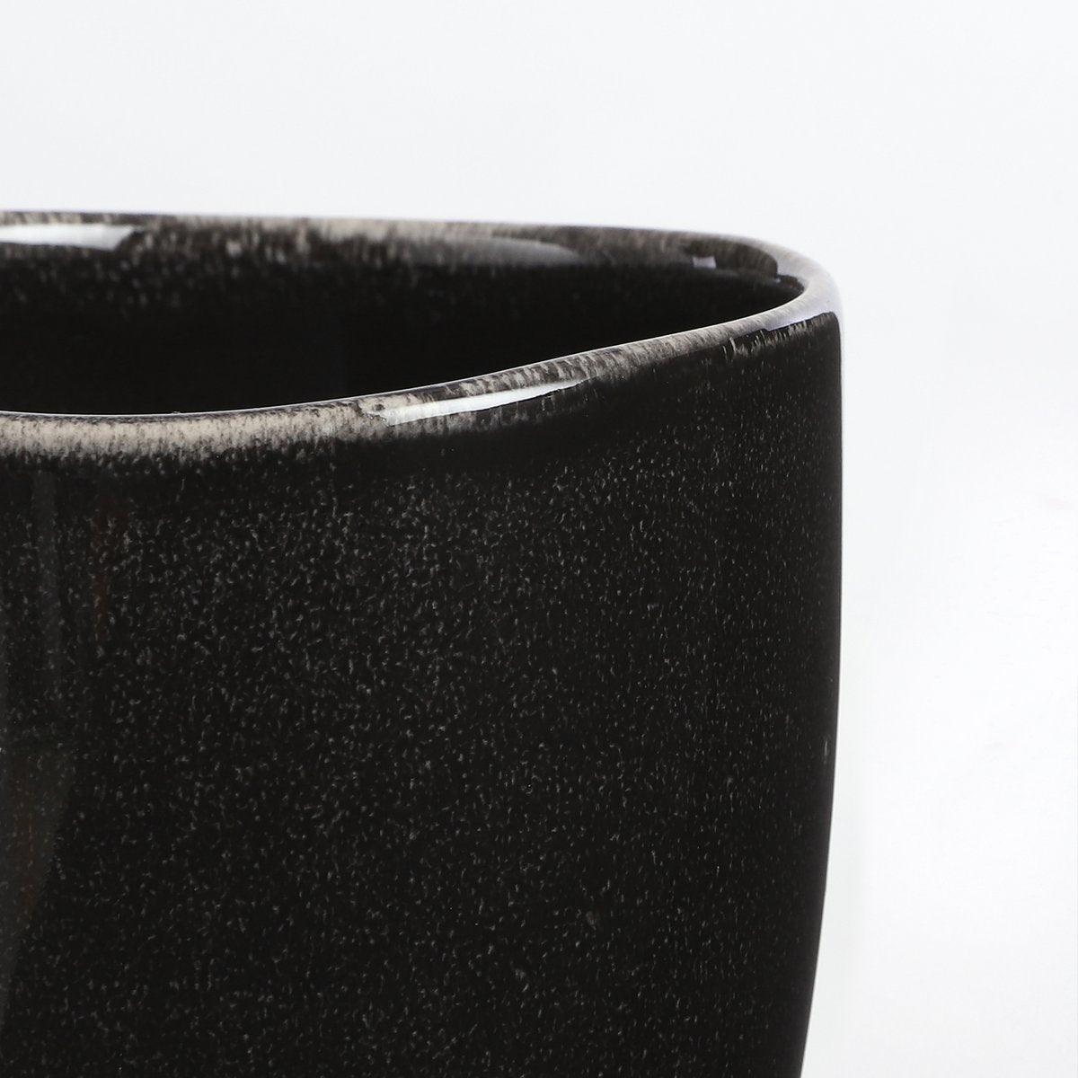 Tabo Service-Set für 4 Personen - Schwarz - HomeDesign Knaus