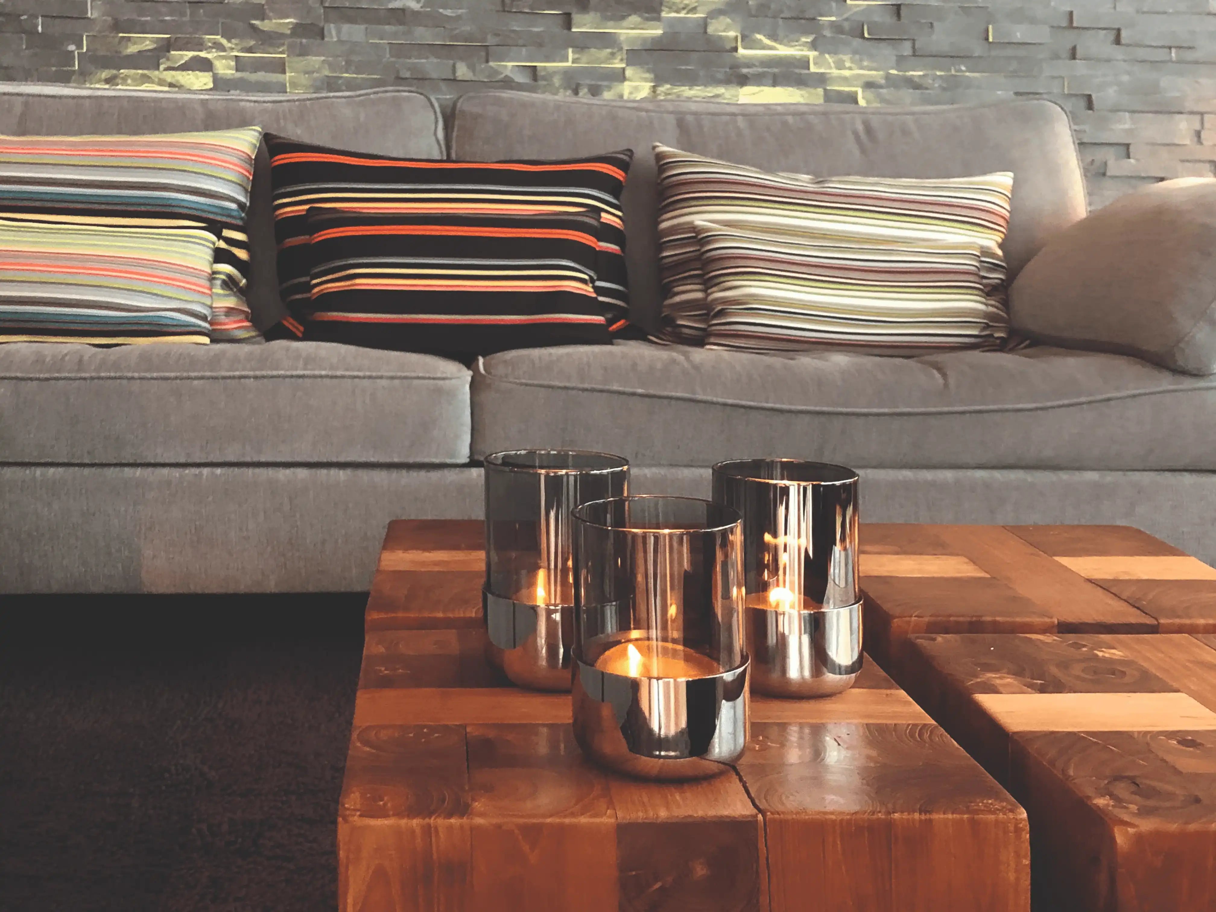 Teelicht Spiegeleffekt, polierter Edelstahl Borosilikatglas - HomeDesign Knaus