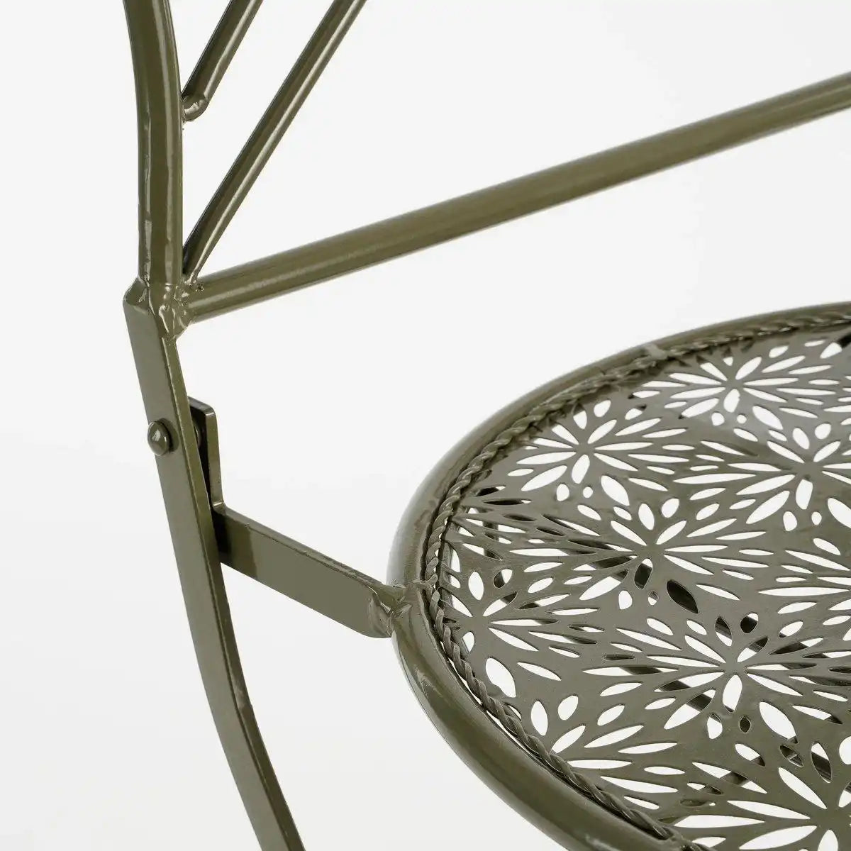 Tierra Bistrostuhl – Metall – Dunkelgrün - HomeDesign Knaus