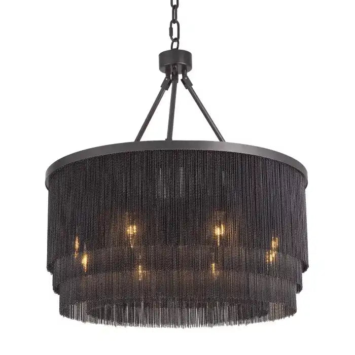 Tissot Hängeleuchte Kronleuchter Bronze Highlight Finish Unikat - HomeDesign Knaus