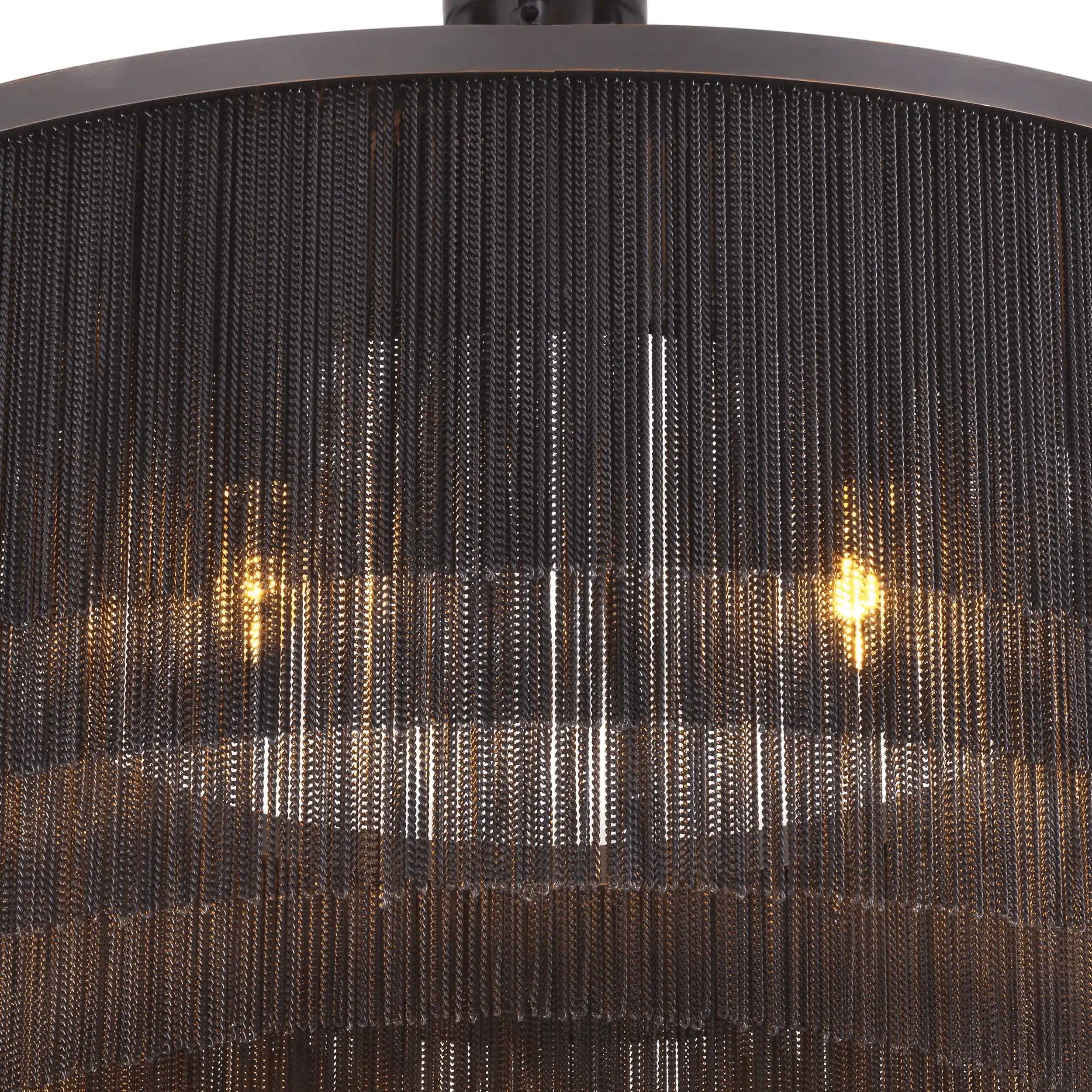 Tissot Hängeleuchte Kronleuchter Bronze Highlight Finish Unikat - HomeDesign Knaus