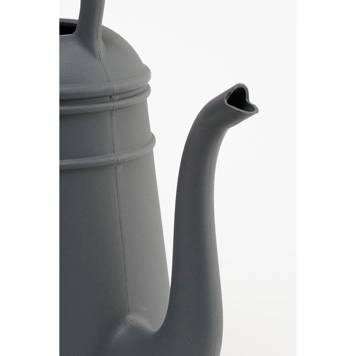 Tobi Gießkanne – 8 Liter – recycelter Kunststoff – Anthrazit - HomeDesign Knaus