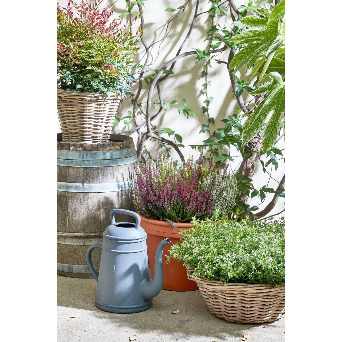 Tobi Gießkanne – 8 Liter – recycelter Kunststoff – Anthrazit - HomeDesign Knaus