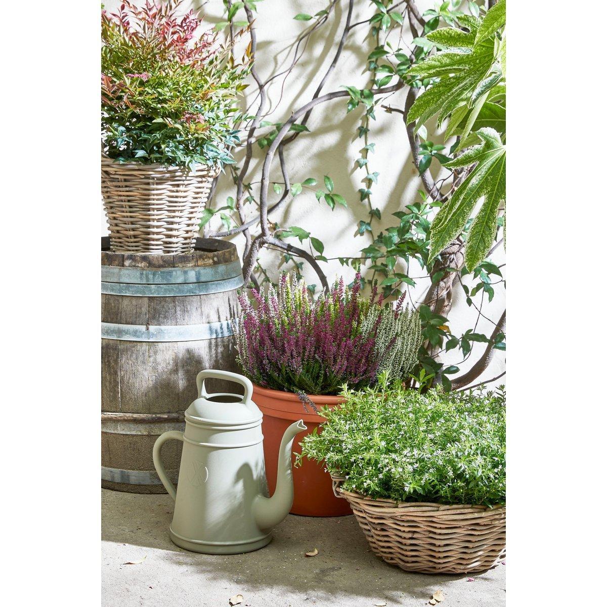 Tobi Gießkanne – 8 Liter – recycelter Kunststoff – Grau - HomeDesign Knaus