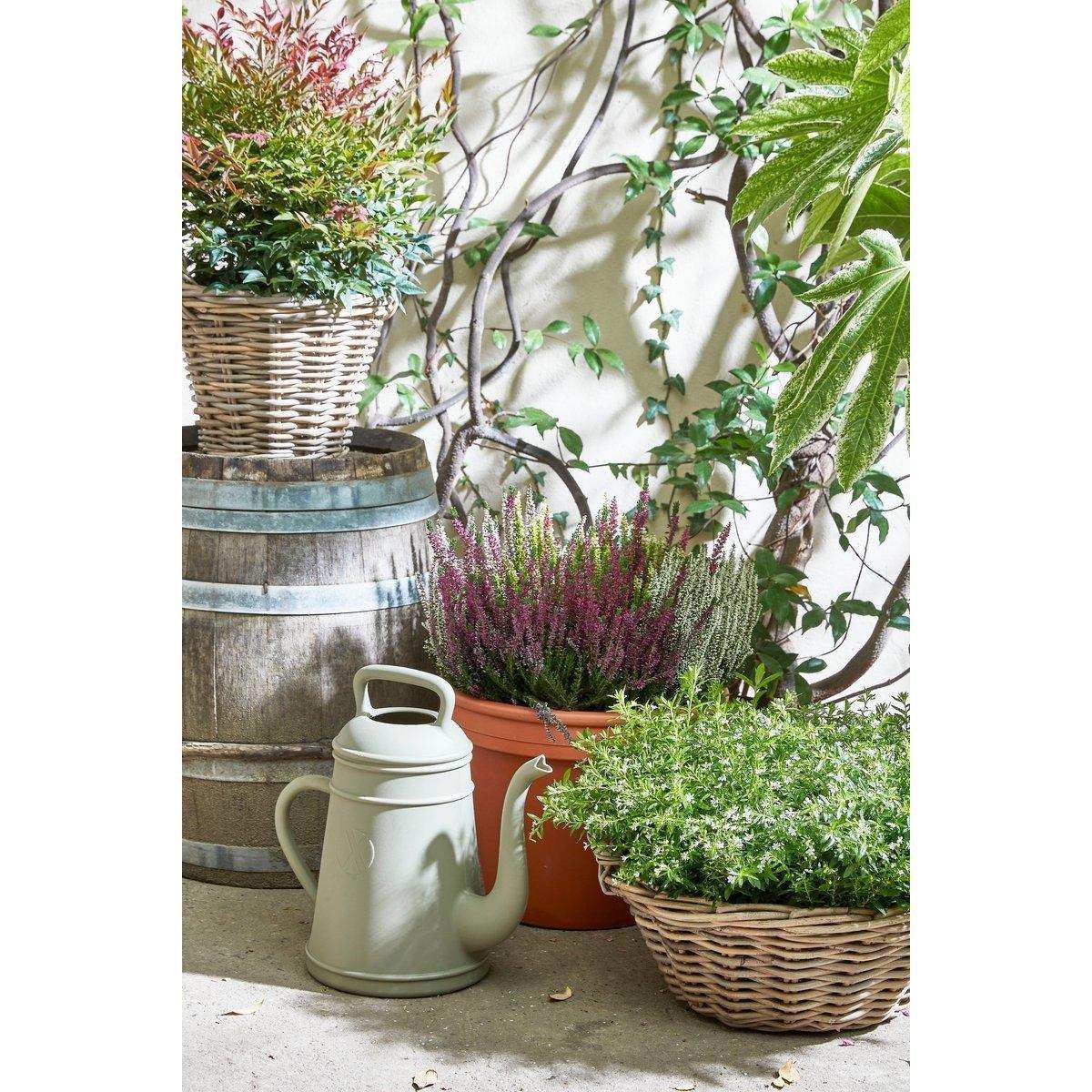 Tobi Gießkanne – 8 Liter – recycelter Kunststoff – Grau - HomeDesign Knaus