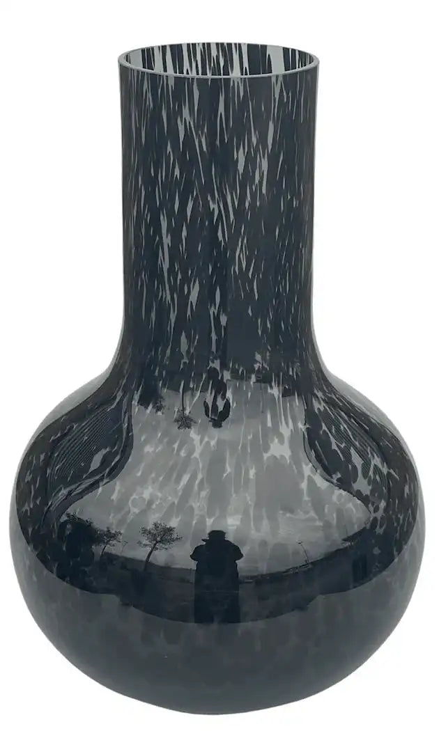 Vase Gepard Deko Vase Blumenvase Bodenvase Handarbeit Mundegeblasen - HomeDesign Knaus