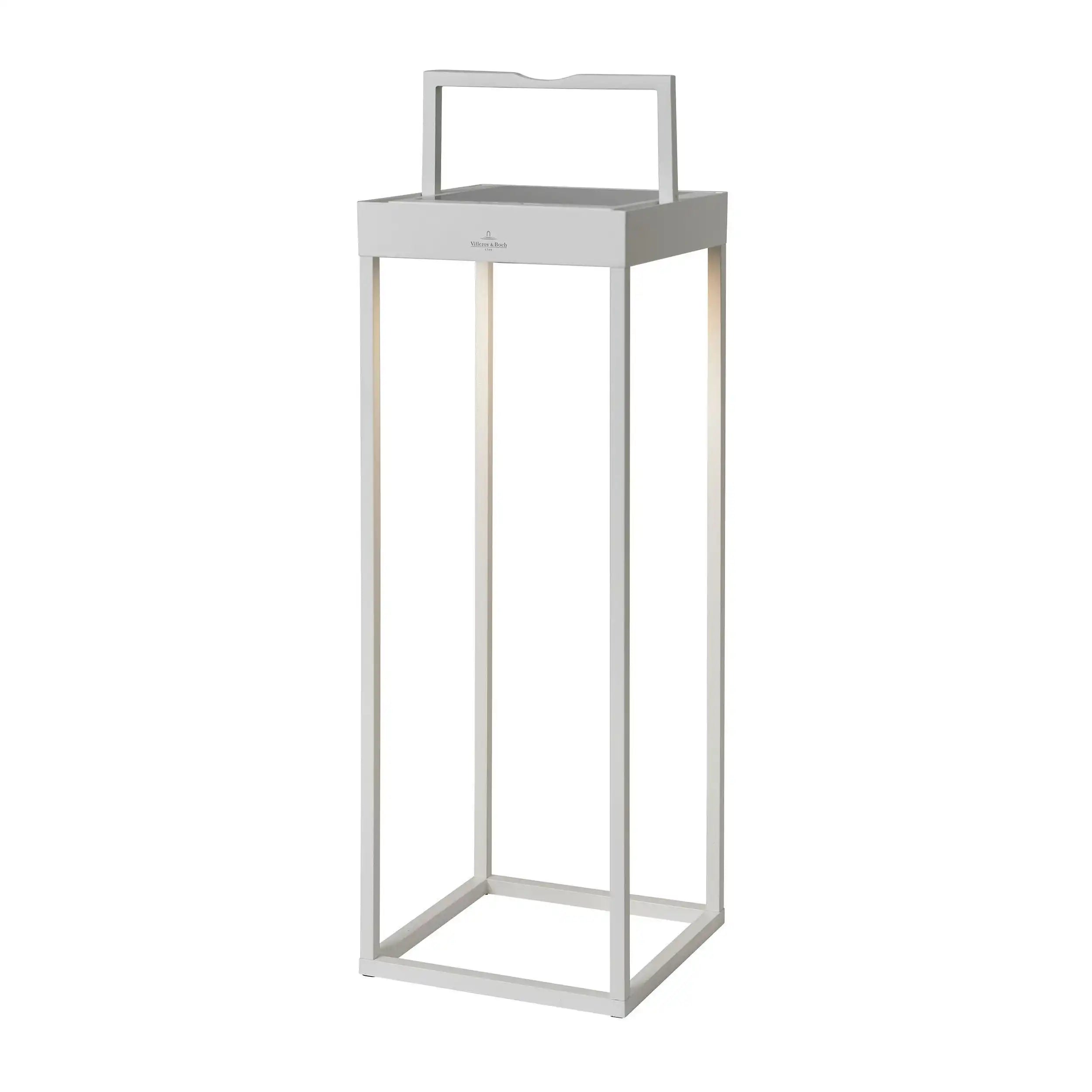 Villeroy & Boch LED Solar Laterne Windlicht Cannes Weiß verschiedene Größen - HomeDesign Knaus