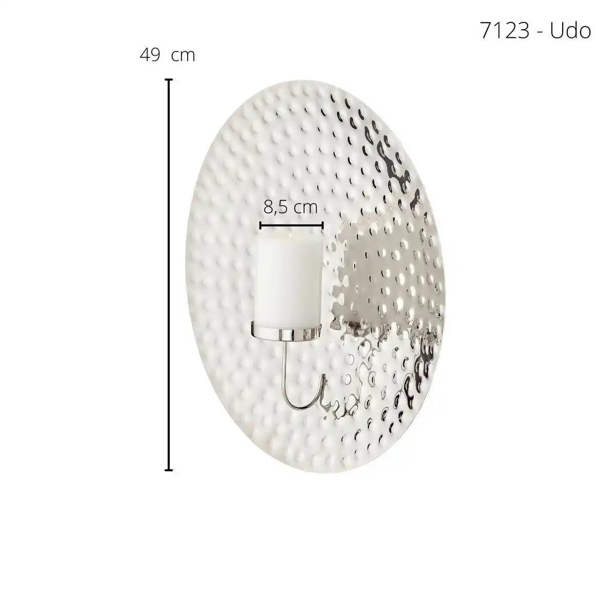 Wandleuchter Wanddekoration Udo Ø 47cm - HomeDesign Knaus