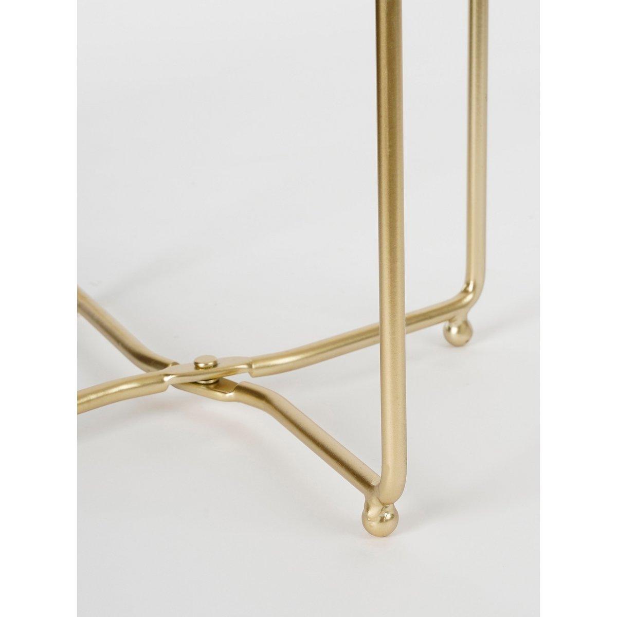 Widder-Blumentopf auf Ständer – 3er-Set – H58 x Ø24 cm – Weiß - HomeDesign Knaus