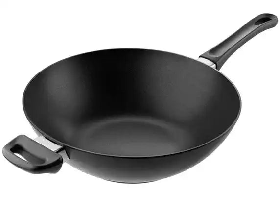 Wok Classic Heizring Glaskeramik Backofengeeignet kein Induktion 32 cm - HomeDesign Knaus