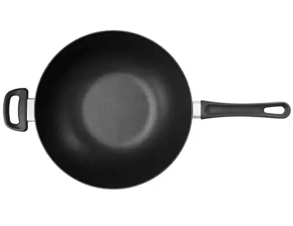 Wok Classic Heizring Glaskeramik Backofengeeignet kein Induktion 32 cm - HomeDesign Knaus