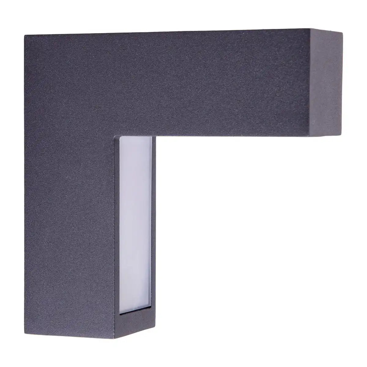 LED Außen Wandleuchten "ANGUS" aus Metall und Kunststoff in Anthrazit, mit integrierter LED