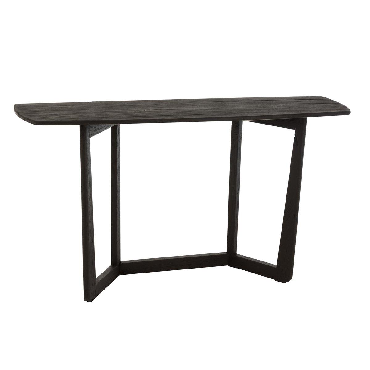 J-Line Konsole Maty Exotic Wood Schwarz