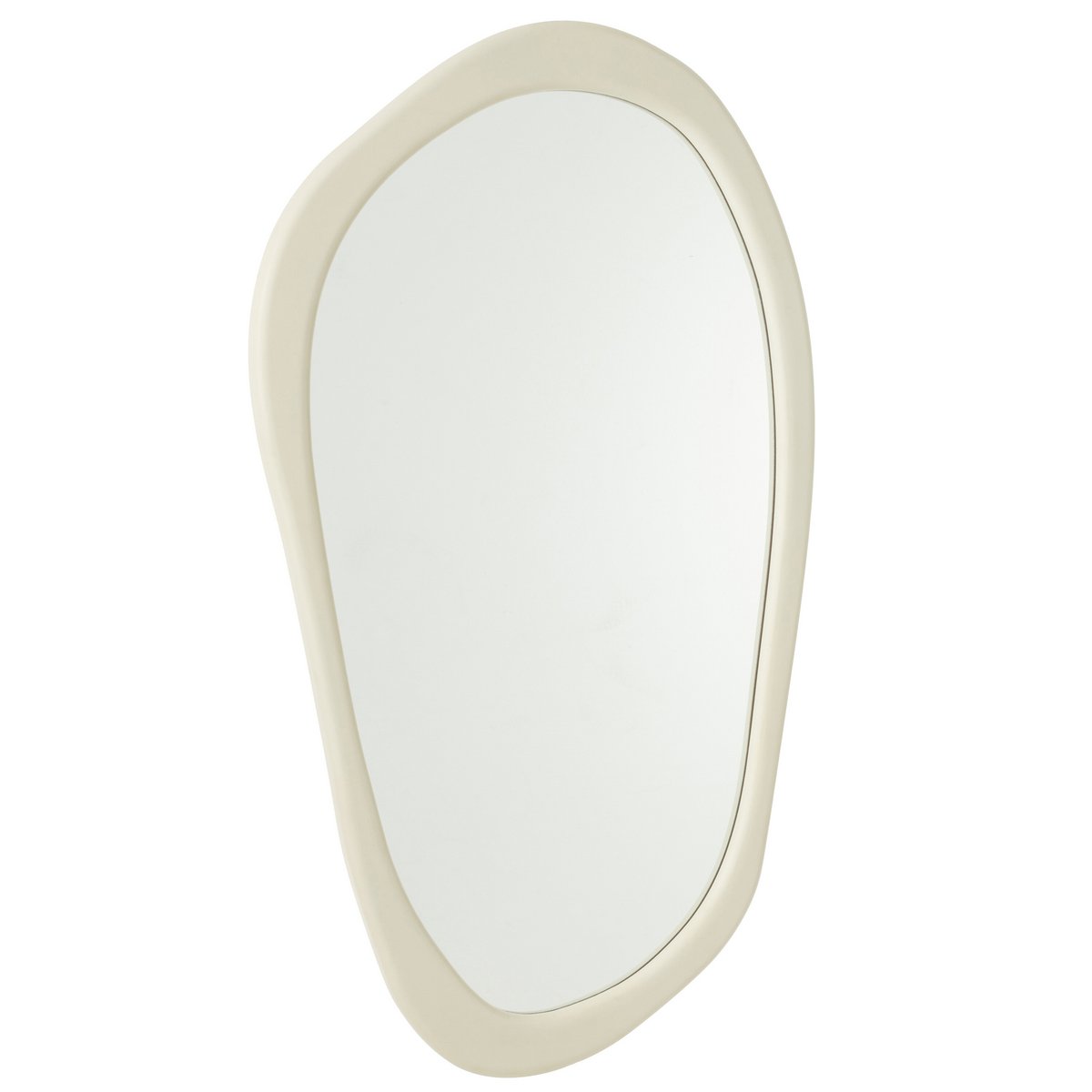 J-Line Wandspiegel Moderna Mdf/Spiegel Wit Large