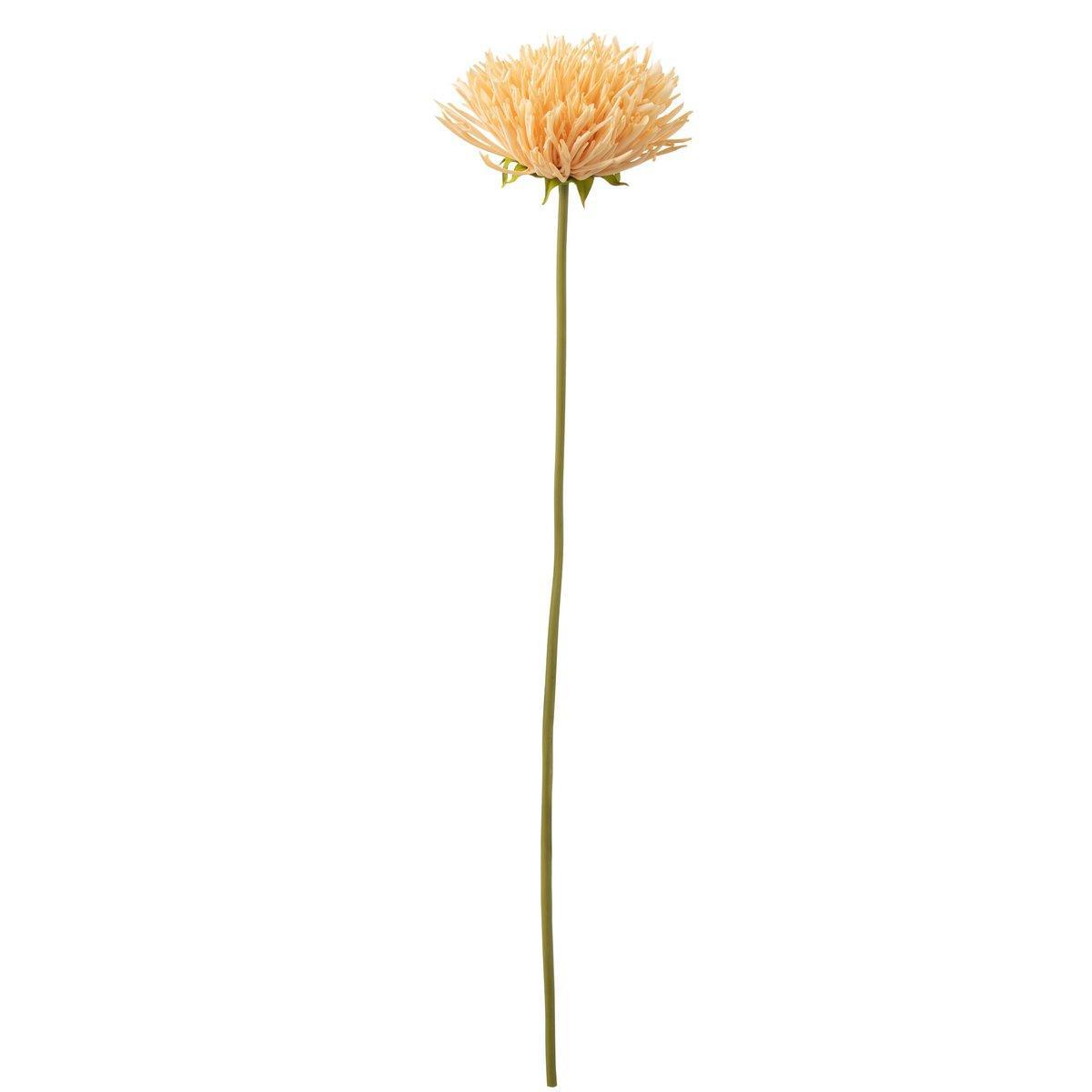 J-Line Blume Chrysantheme – Kunststoff – hellorange –