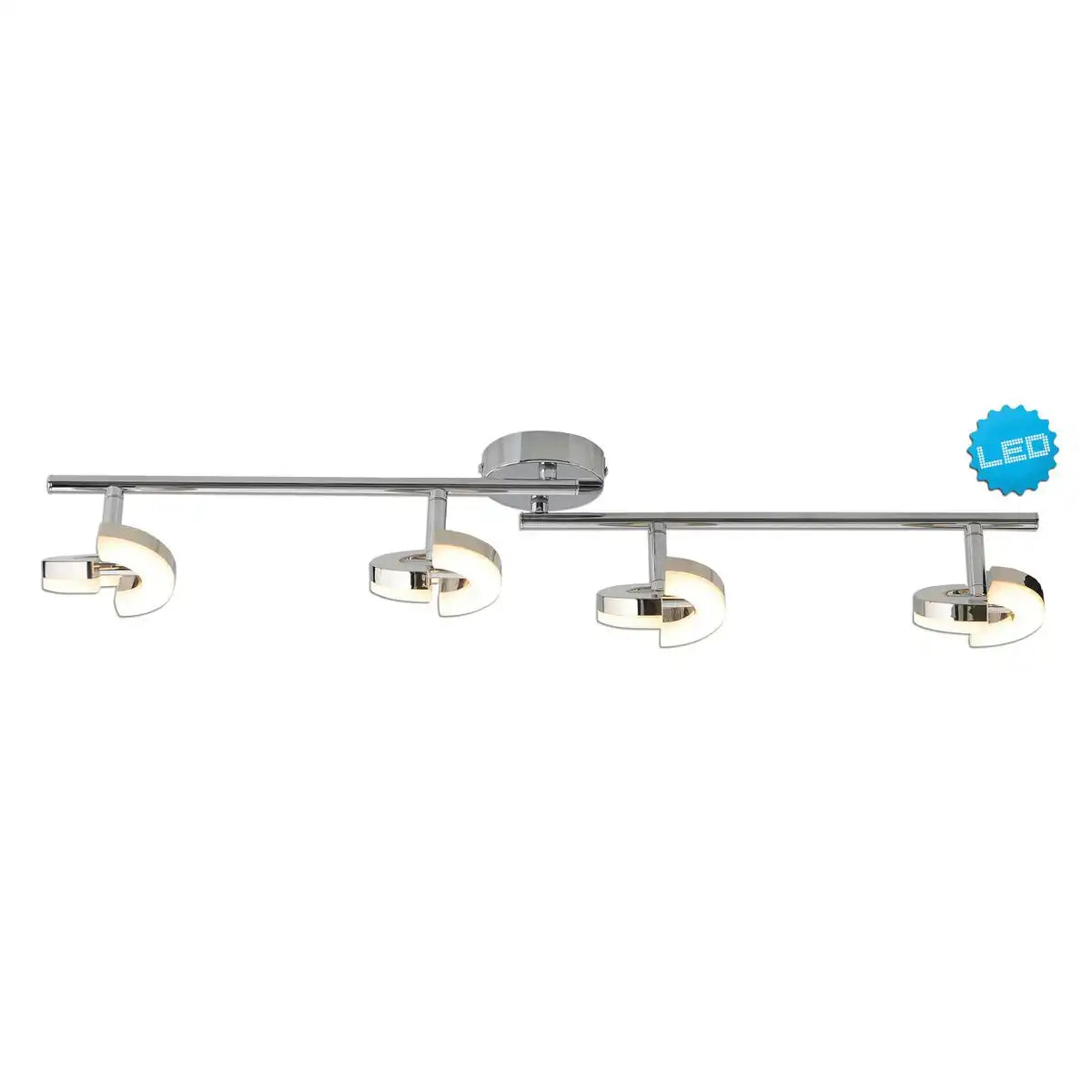 4er LED-Wand-u. Deckenspot "AFFI"