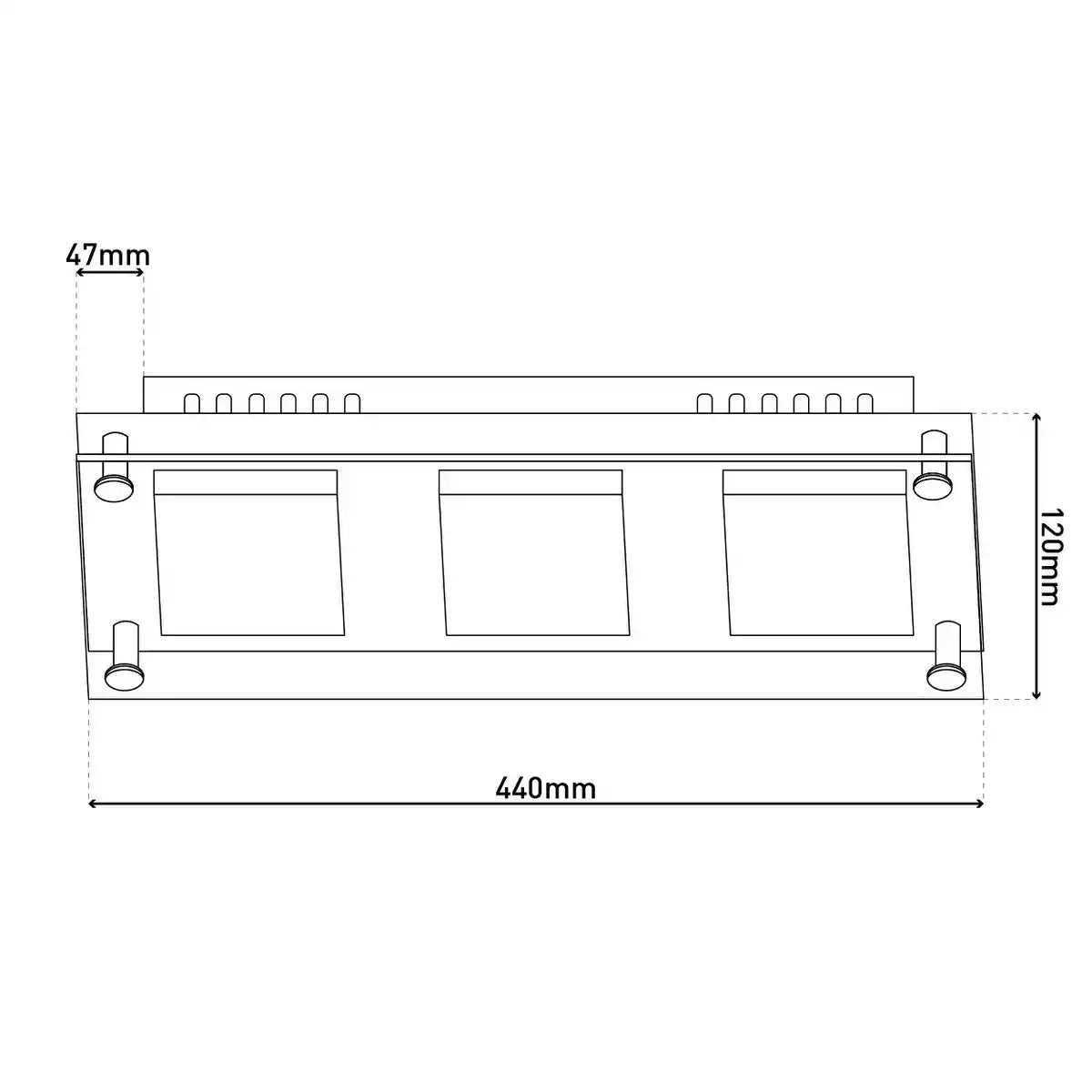 LED Wandleuchte "EDINGBURGH"