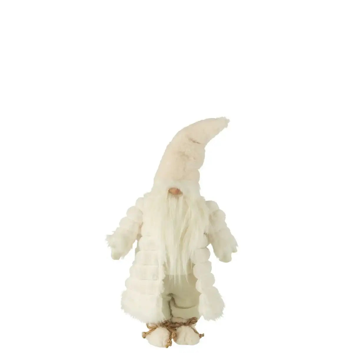 J-Line Gnome Wattierte Jacke, Textil, Creme/Braun, Größe S