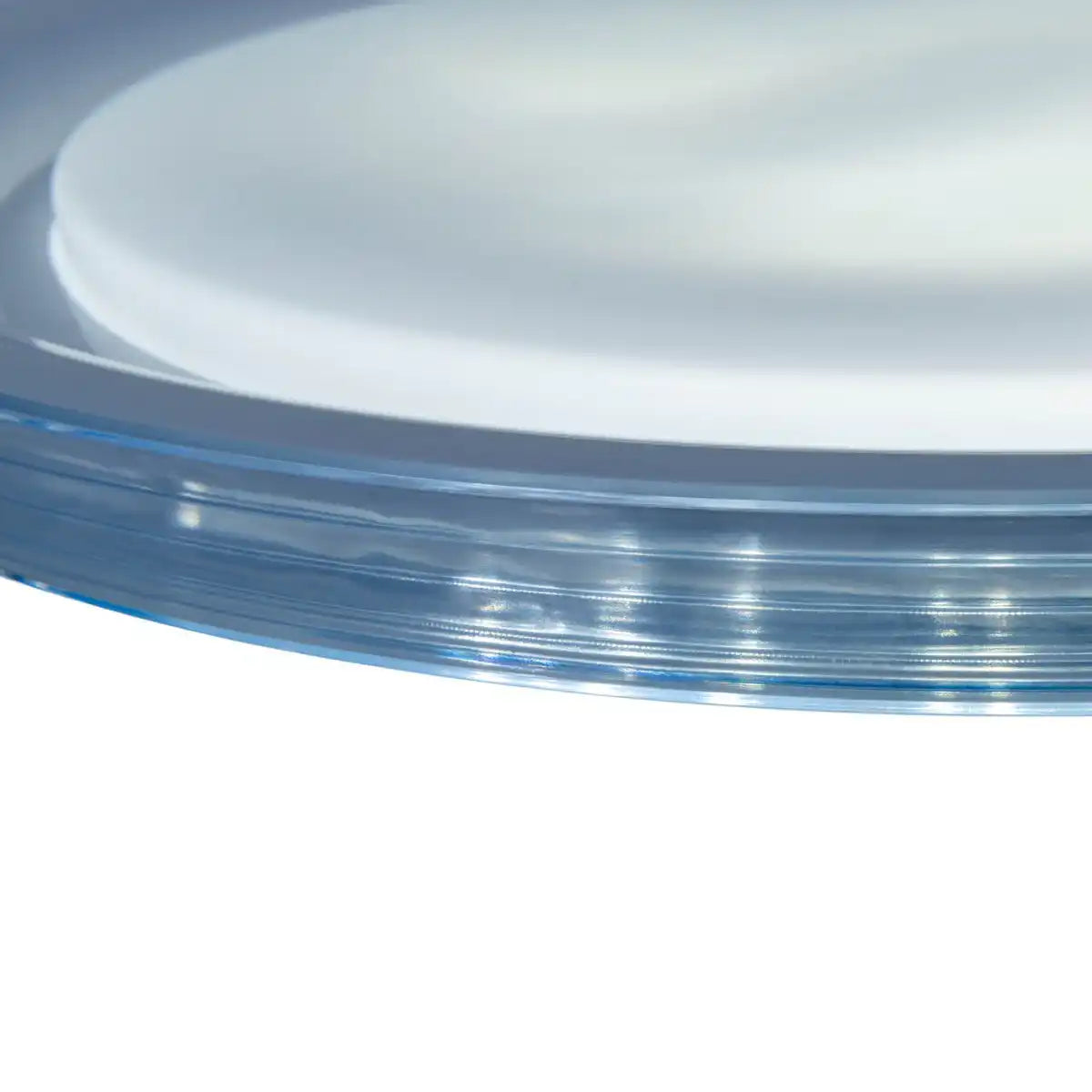 LED Deckenleuchte "CLAIRE" Ø 50,5 cm, 7,5 cm hoch, Metall und Kunststoff in Weiß, integrierte LED, 1600 lm, dimmbar, CCT-Funktion, 3000-5000 K, Nachtlichtfunktion