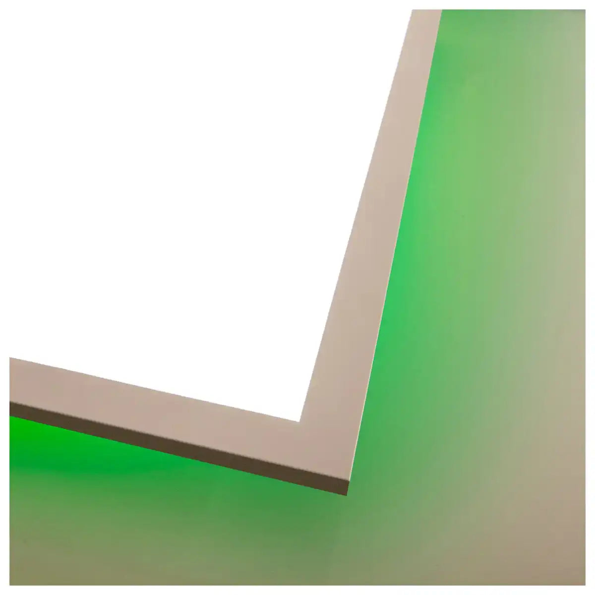Smart Home LED Backlight Panel, Länge 100cm, viele Funktionen, Einbauleuchte aus Metall und Kunststoff, integrierte LEDs