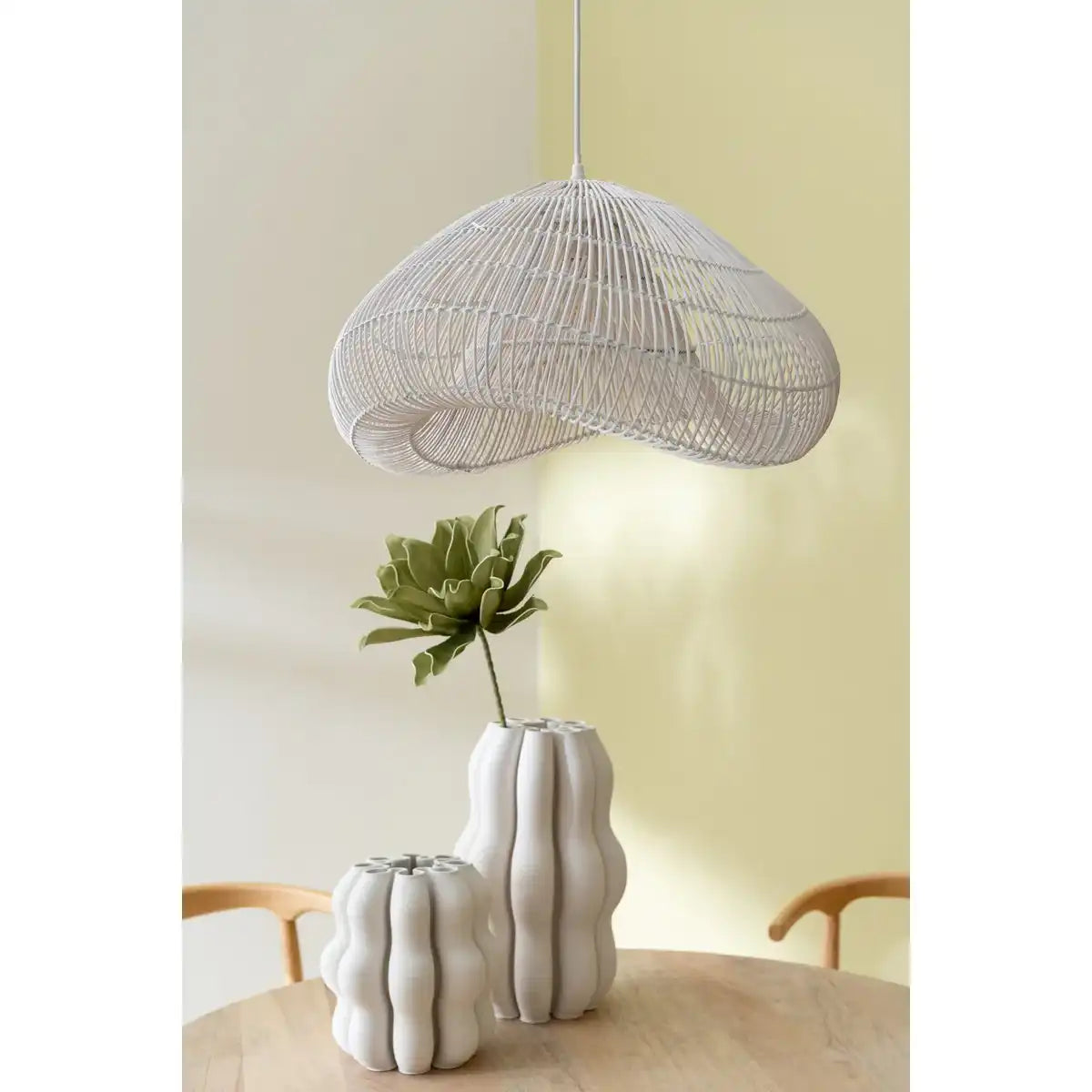 J -Line Vase Nas -SMUGLY - Beige - Beige - Ø 23 cm