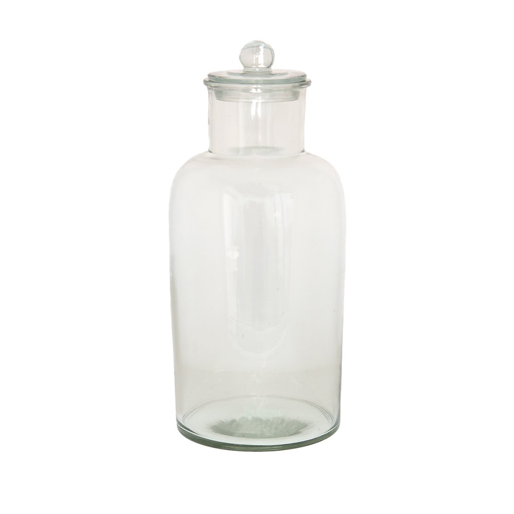Vorratsflasche aus Glas – Transparent Ø 15 × 35 cm
