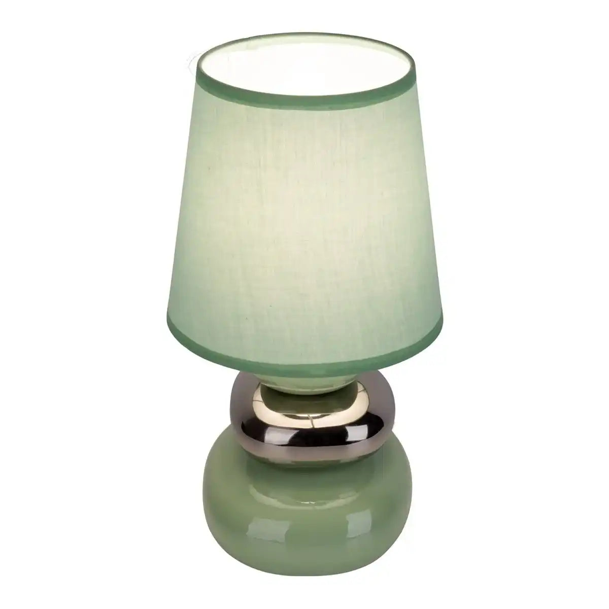 Keramik Tischleuchte "STONEY" mint - Klassik - Tischleuchte - - mint - E14 - keine Angabe