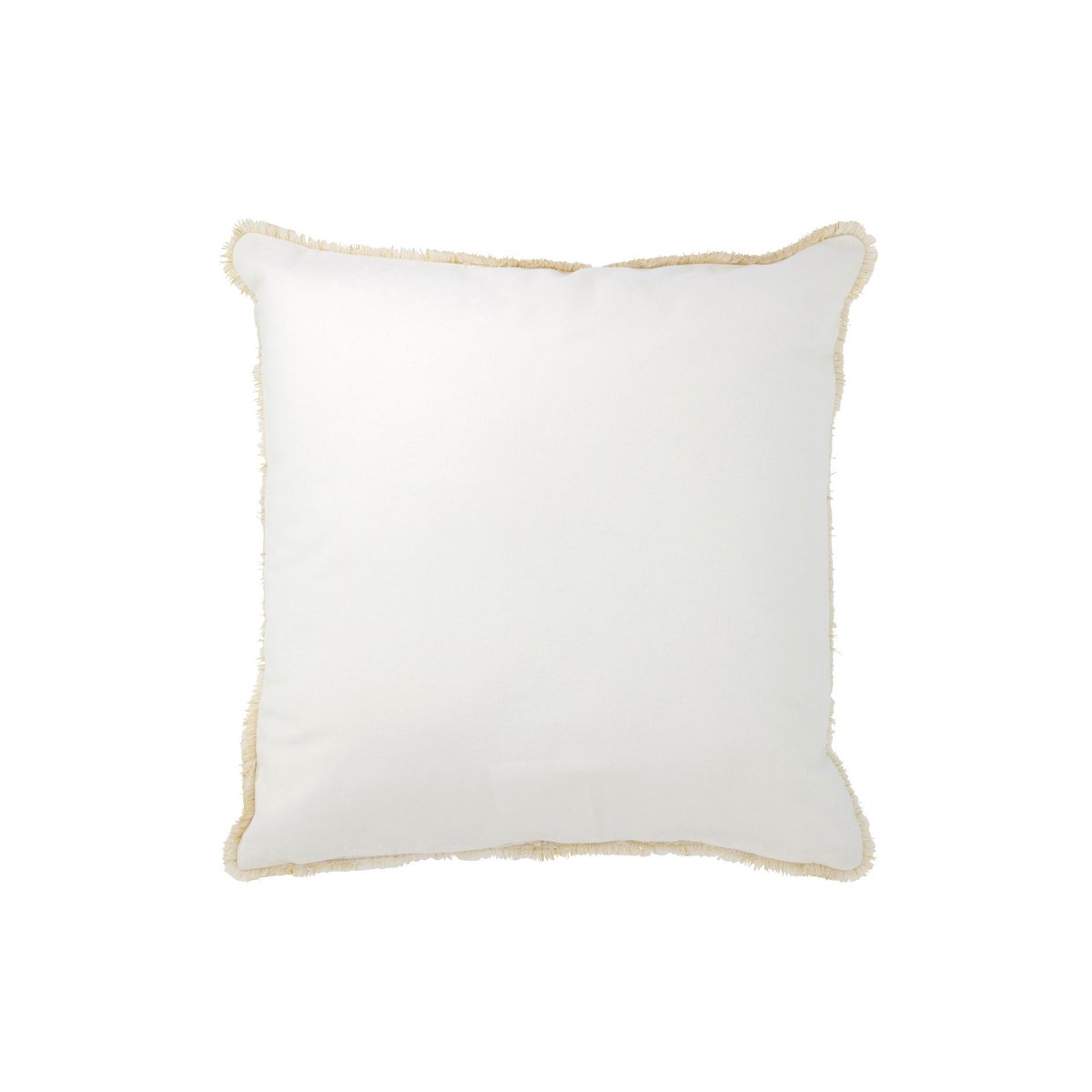 J-Line Kissenbaum Textil Weiß/Gold