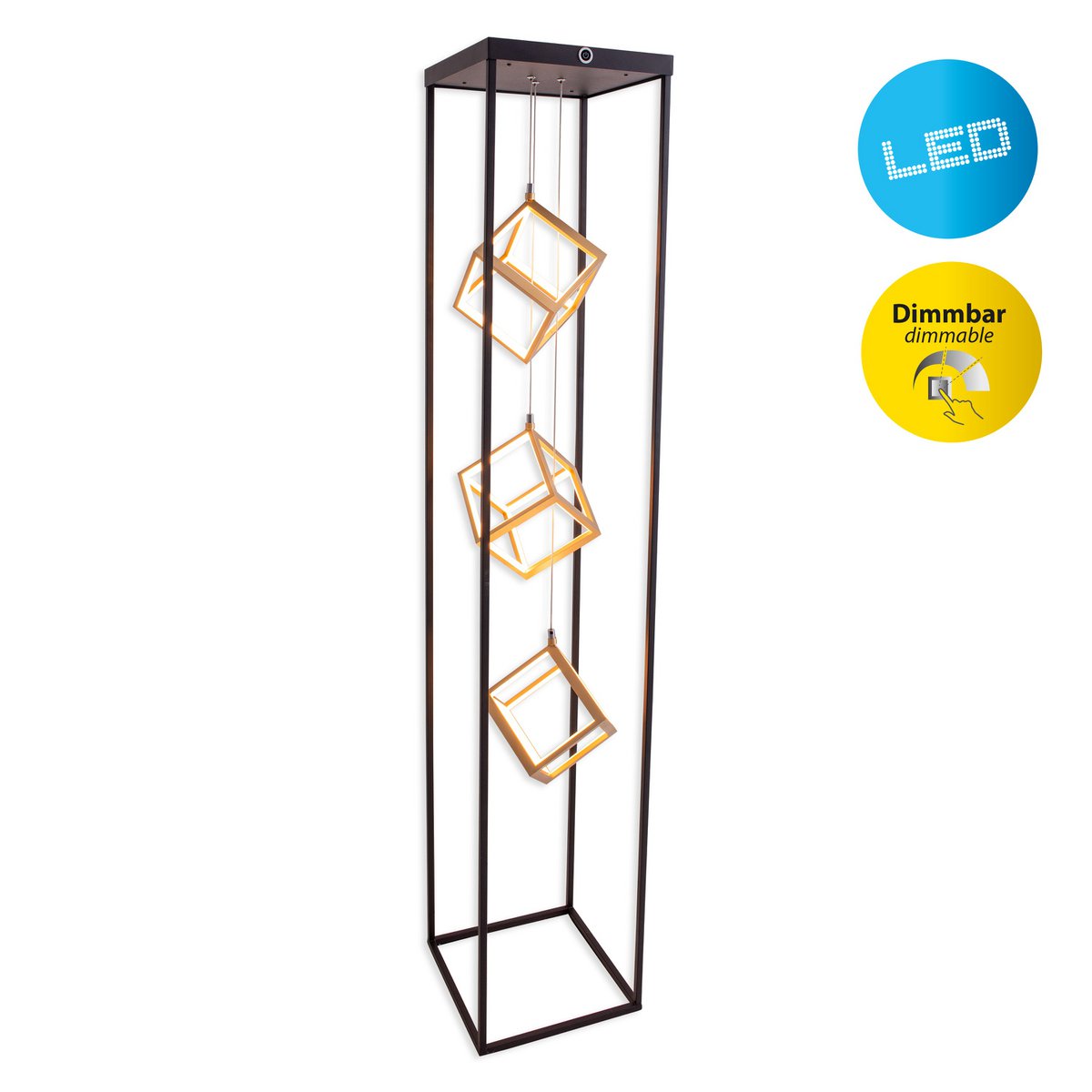 LED-Stehleuchte h: 140cm "TRIPOLIS"