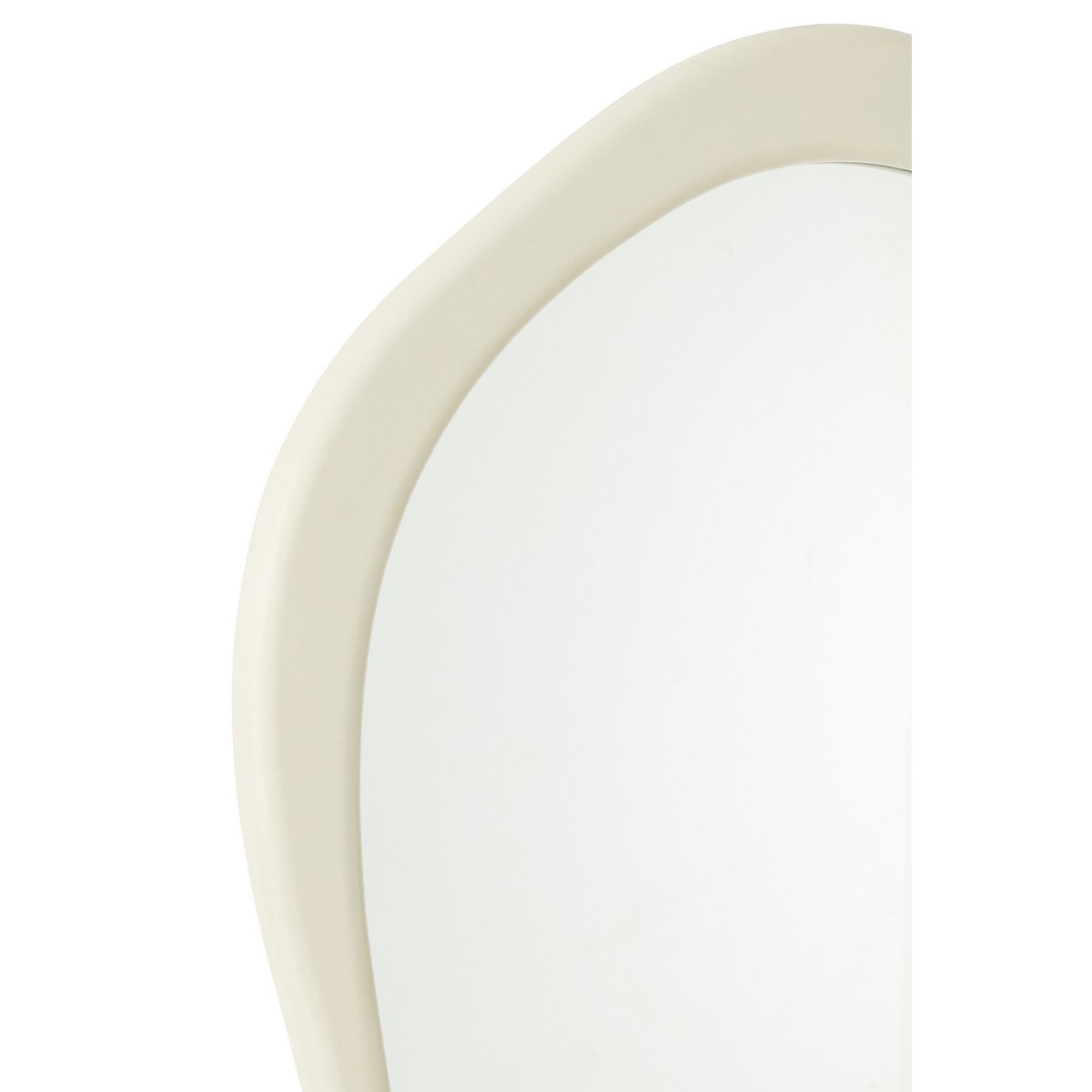 J-Line Wandspiegel Moderna Mdf/Spiegel Wit Large