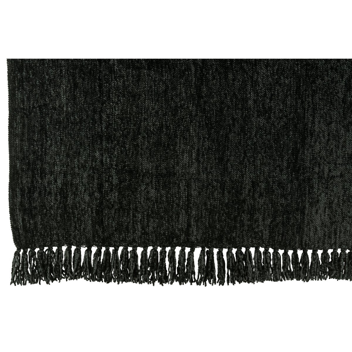 J-Line Dean Chenille Polyester Schwarz
