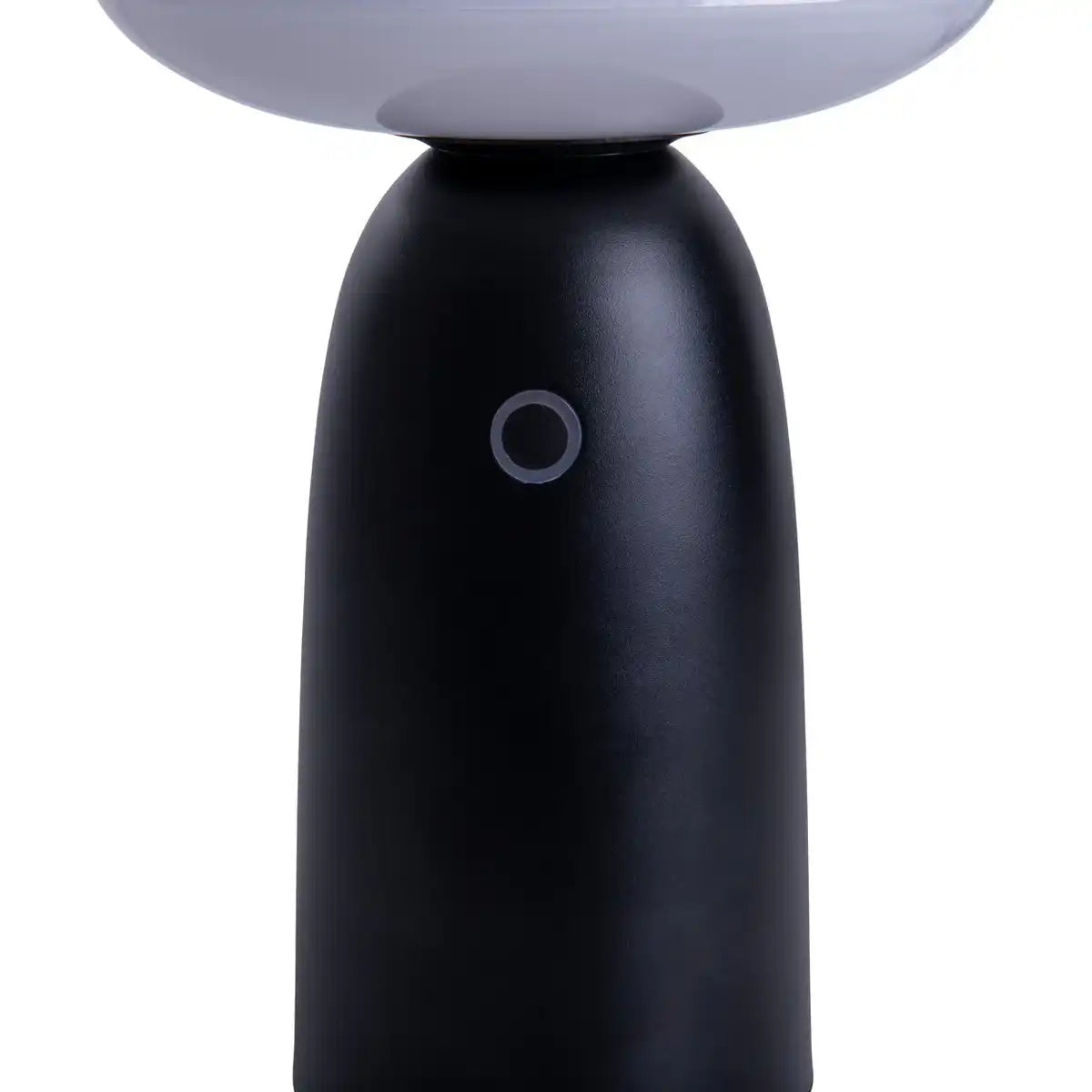 LED Solarleuchte "Ada" schwarz für Außen, LED Tischlampe aus Metall und Kunststoff 22,5 x 16 cm