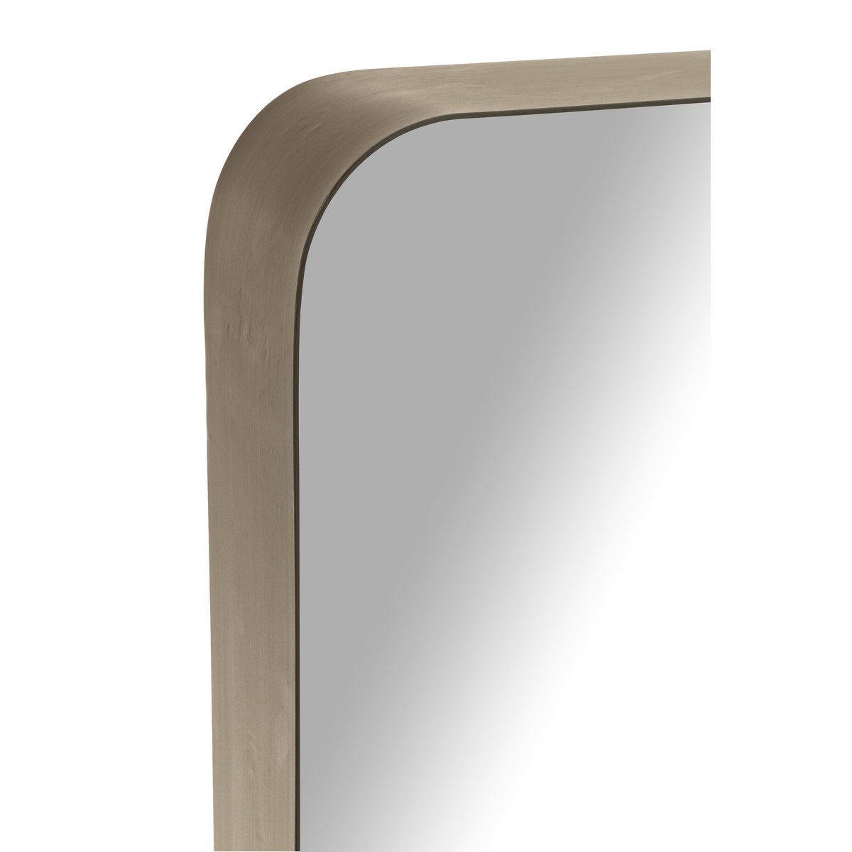 J -Line Spiegel Markus - Metall/Glas - Schwarz - groß - 180 x 80 cm
