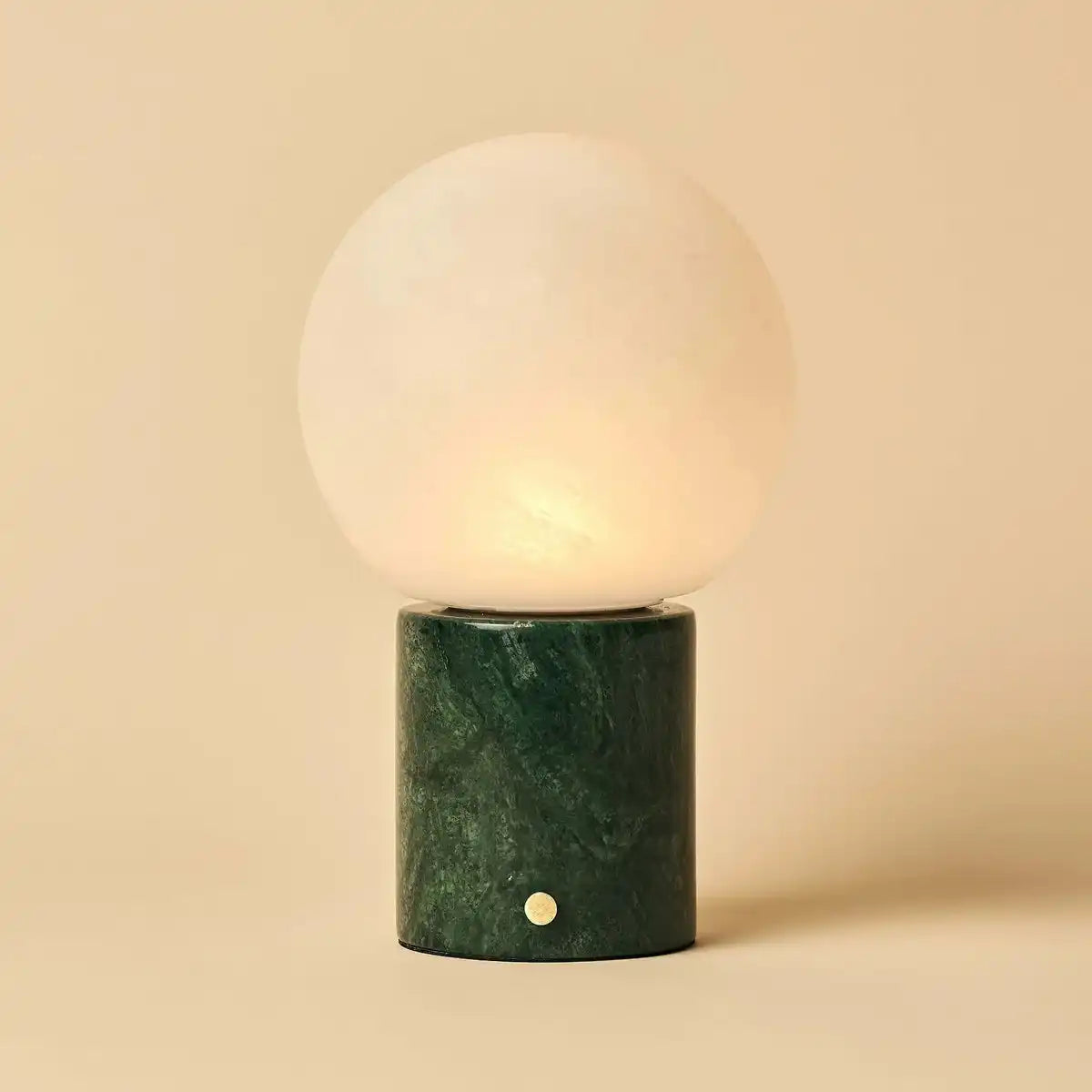 METSU Green / Verde Alpi - Klassische Marmorlampe mit 3 hellen Farben und Dimmfunktion