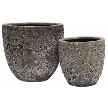 2 er Set Blumentopf Laki Oceanic Coral - HomeDesign Knaus