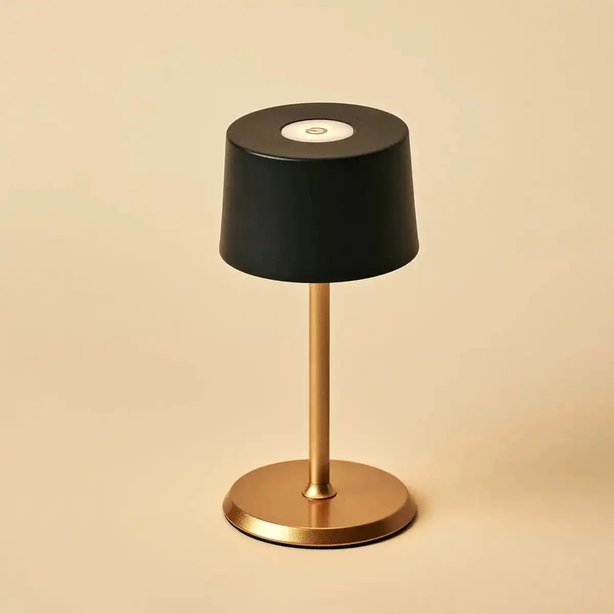 David Black & Gold wiederaufladbare Tischlampe 2 in 1 mit einstellbarer Höhe - dimmbar und kabellos mit 120 Stunden Akku