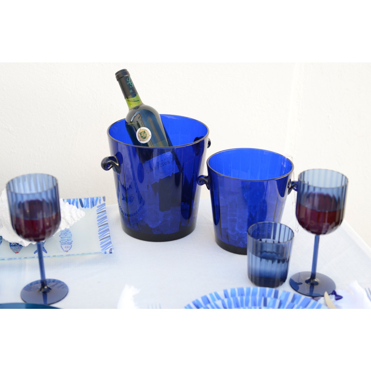 Erbauer A Champagner Bleu Dark 20.3x20.3x21.2 cm
