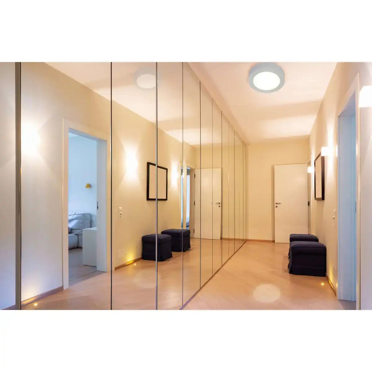 LED Deckenleuchte "SIMPLEX" D: 12 cm