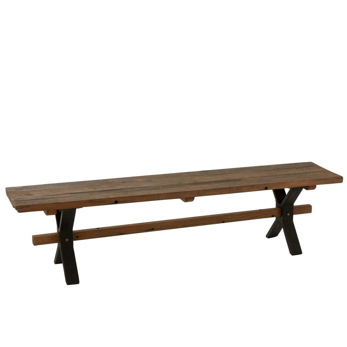 J-Line Aged Sofa – Holz – Braun