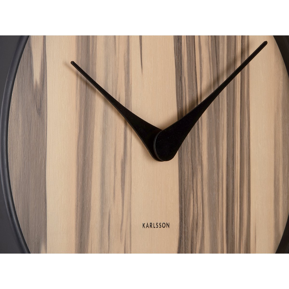 Wanduhr Holz Melange