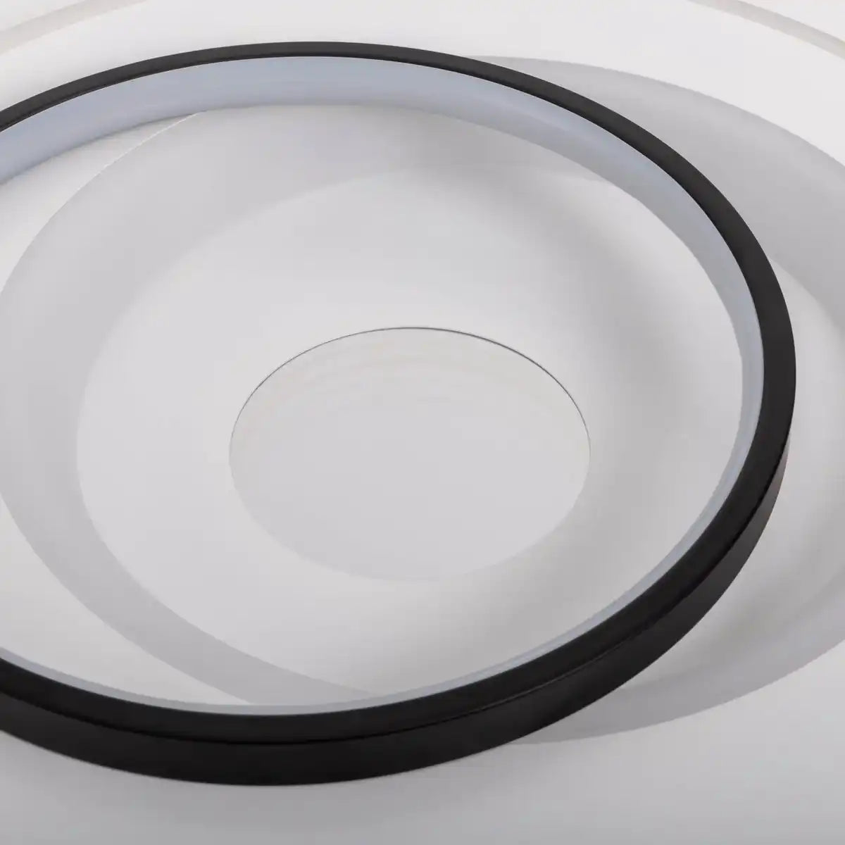 LED Deckenleuchte 3D-Effekt "MALEA" Ø 49 cm, mit vielen Funktionen, Fernbedienung inklusive