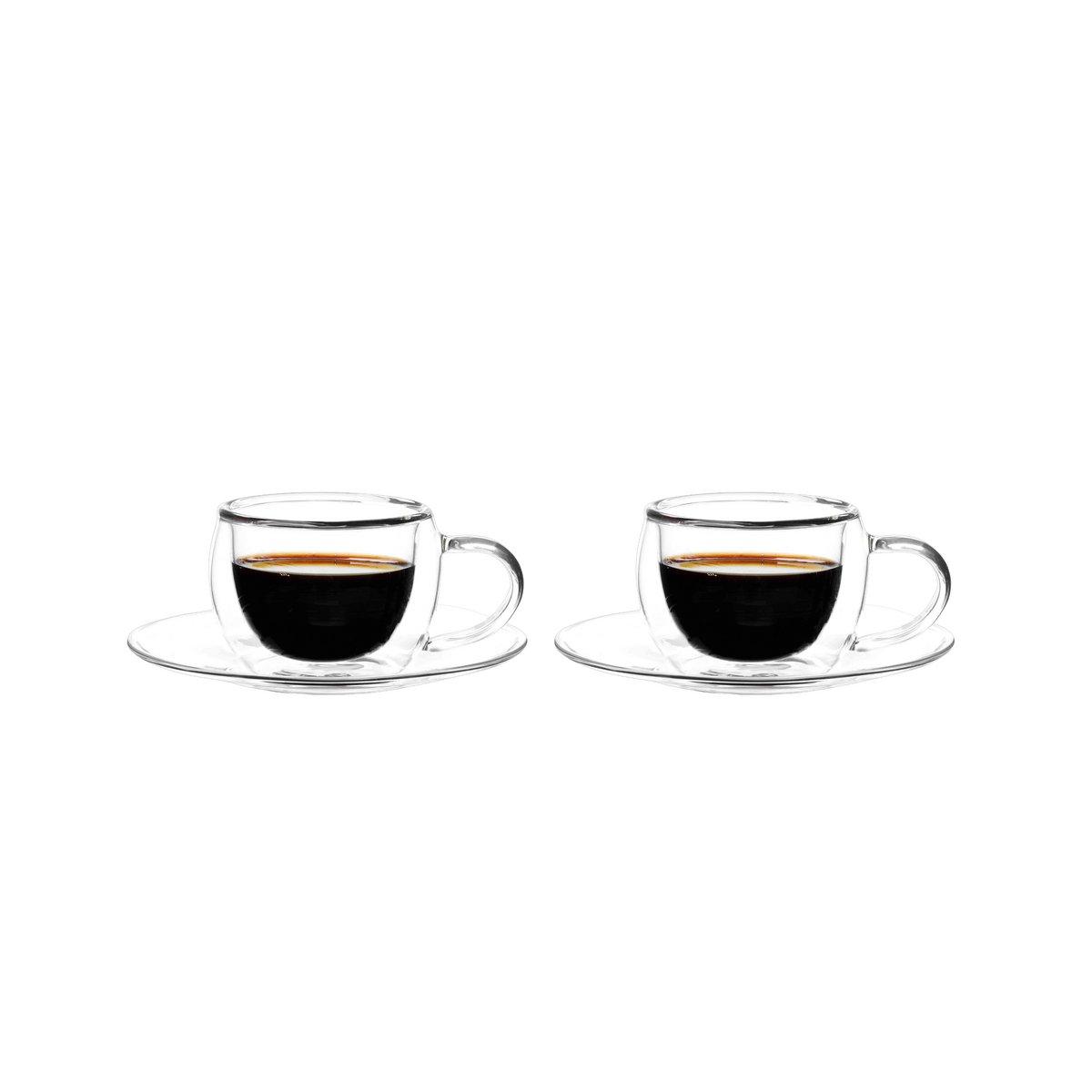 Doppelwandbecher und 80 ml doppelte Tassen - Los 2